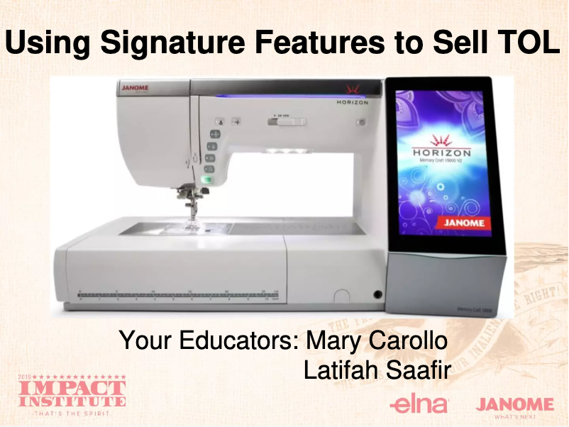 Page 1 de la notice Fiche technique Janome Horizon Quilt Maker Memory Craft 15000