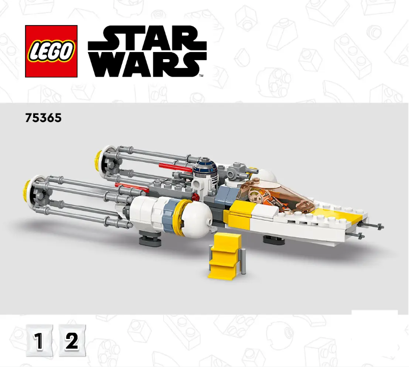 Page n°1 - Manuel utilisateur Lego Star Wars 75365