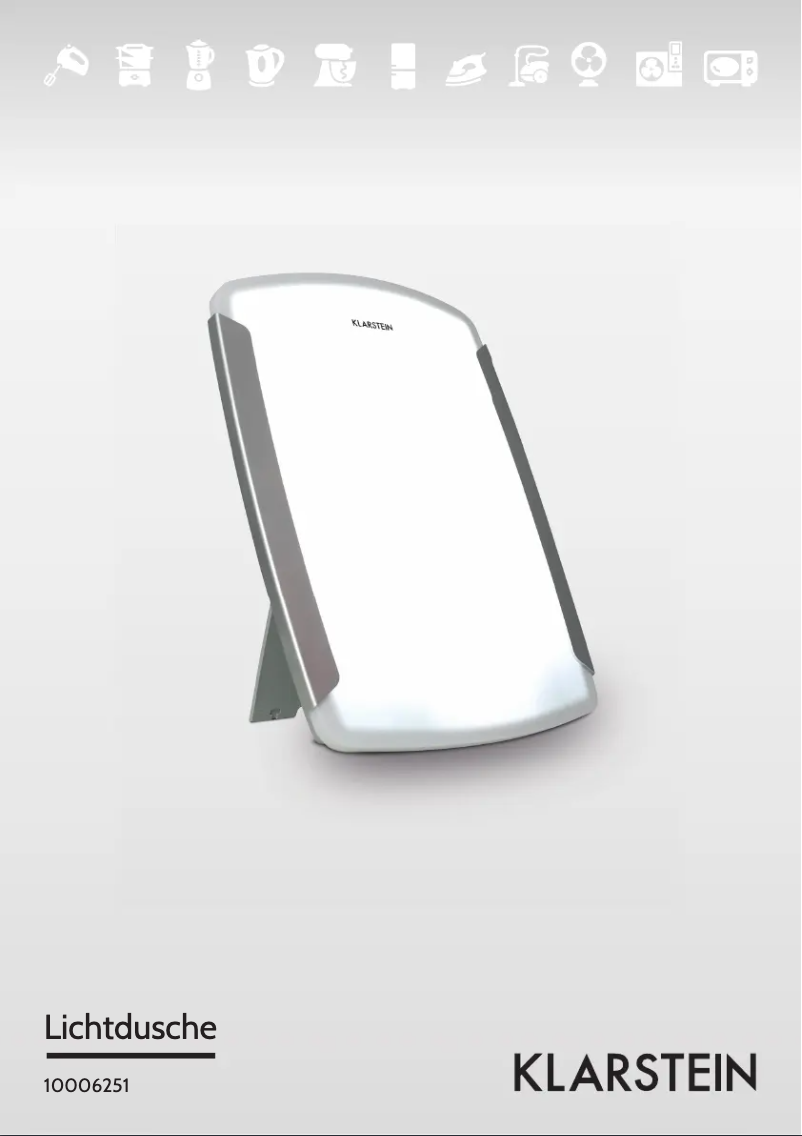 Page 1 de la notice Manuel utilisateur Klarstein 10006251