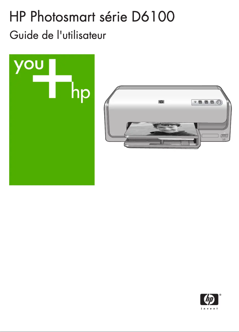 Página 1 del manual Manual de usuario HP Photosmart D6100