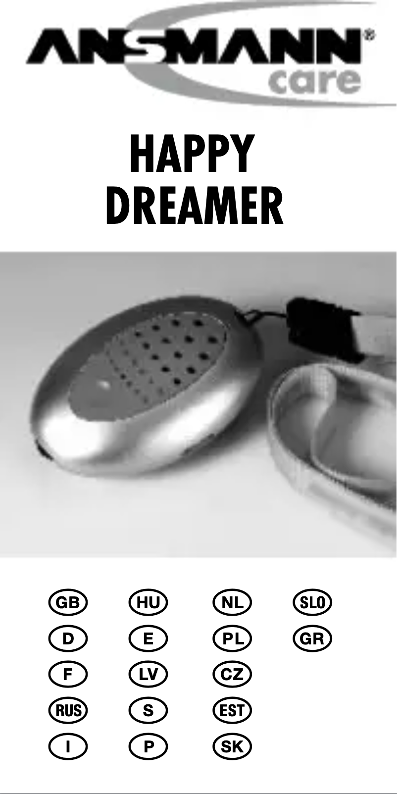 Page 1 de la notice Manuel utilisateur Ansmann Happy Dreamer