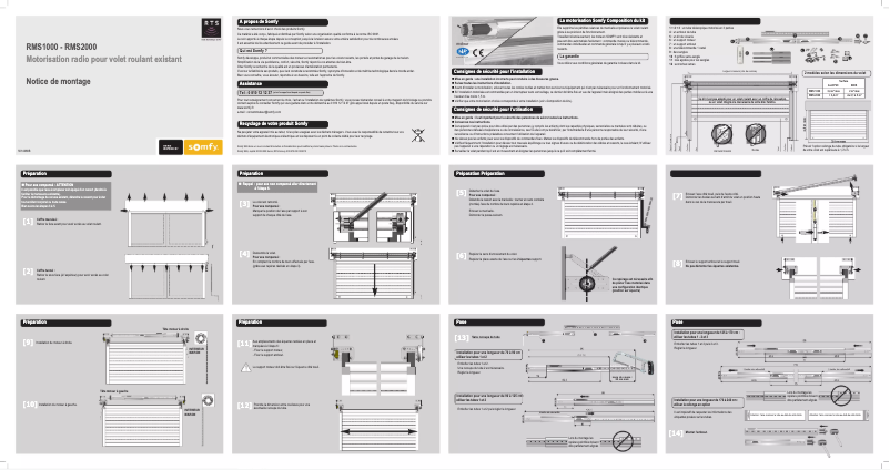 Image de la première page du manuel de l'appareil RMS 1000