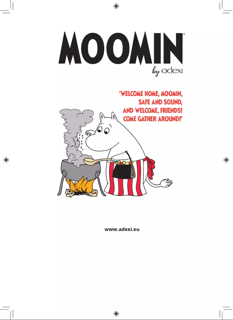 Page n°1 - Manuel utilisateur Moomin 19130002
