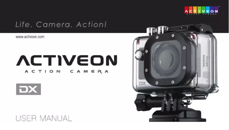 Image de la première page du manuel de l'appareil DX