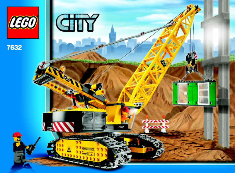 Page 1 de la notice Manuel utilisateur Lego Crawler Crane