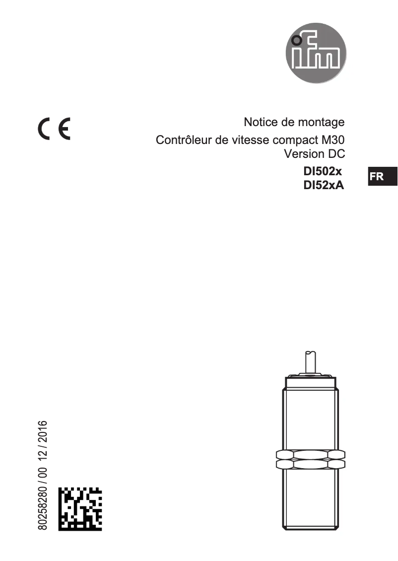 Página 1 del manual Manual de usuario IFM DI520A