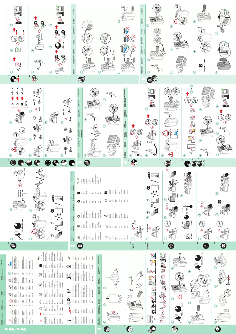 Page 1 de la notice Manuel utilisateur Tectro TP 016