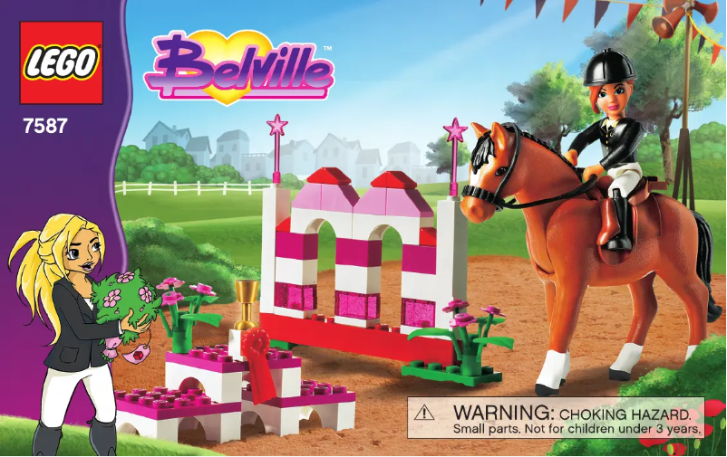 Page 1 de la notice Manuel utilisateur Lego Horse Jumping