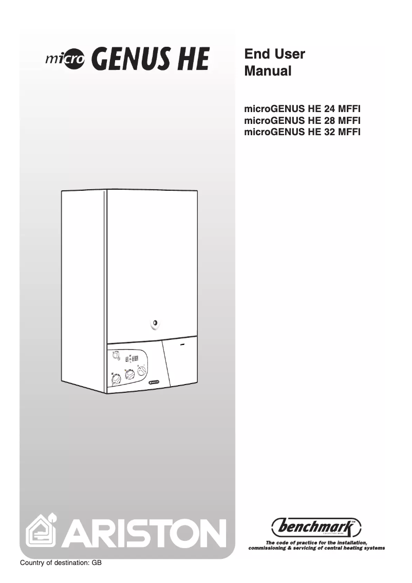 Image de la première page du manuel de l'appareil MicroGenus HE 28 MFFI