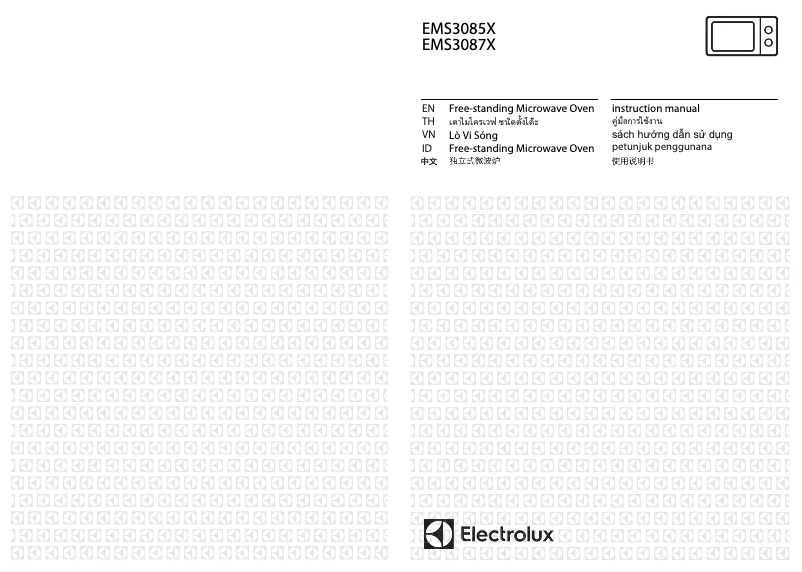 Image de la première page du manuel de l'appareil EMS3087X