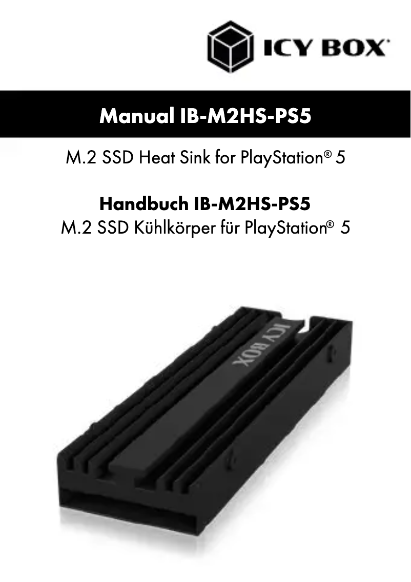 Image de la première page du manuel de l'appareil IB-M2HS-PS5