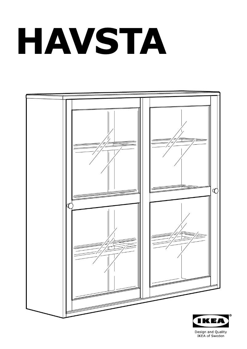 Imagen de la primera página del manual del dispositivo HAVSTA