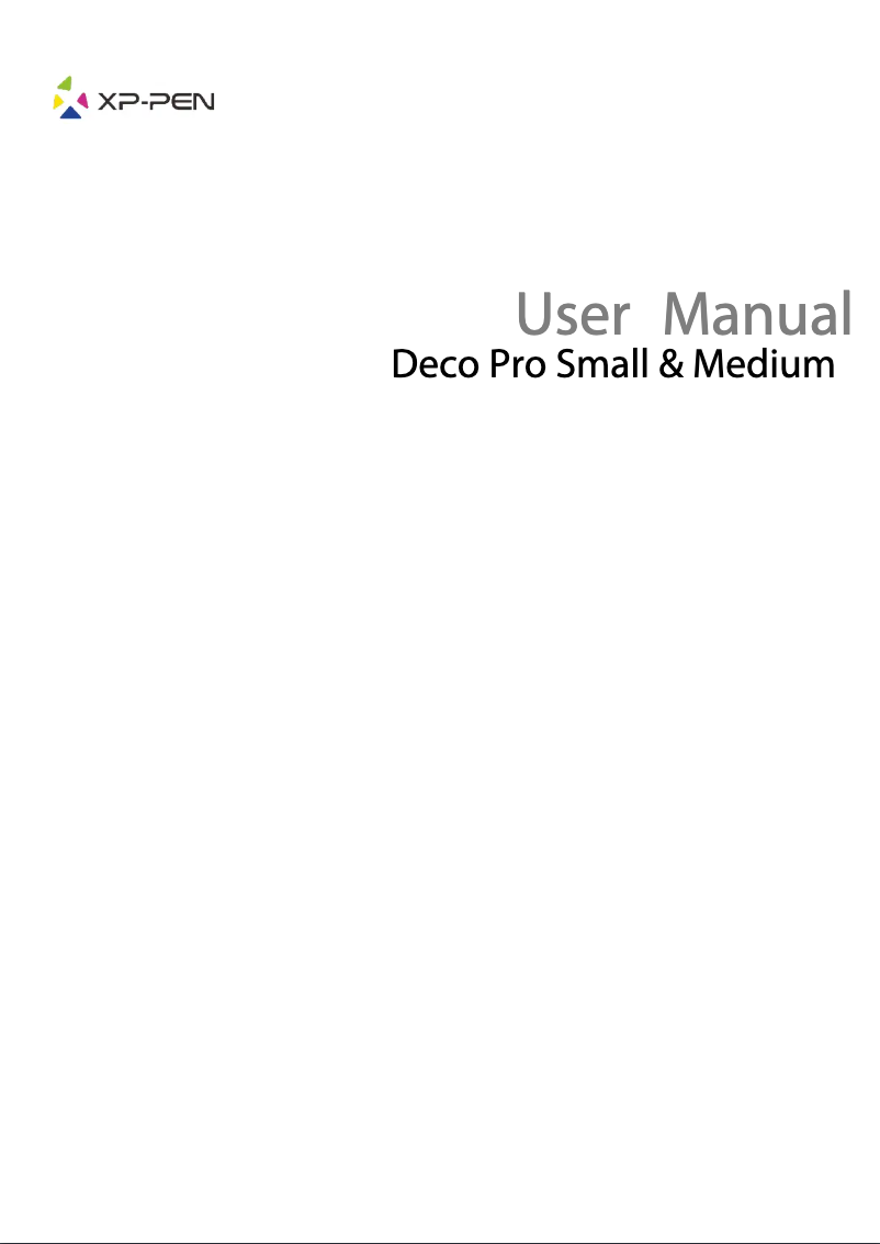 Image de la première page du manuel de l'appareil Deco Pro Small