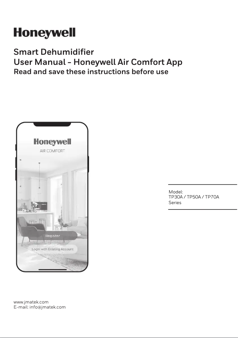 Image de la première page du manuel de l'appareil TP30A