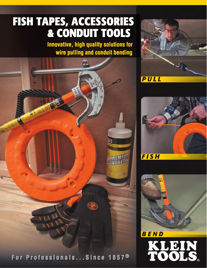 Page 1 de la notice Brochure Klein Tools 56115