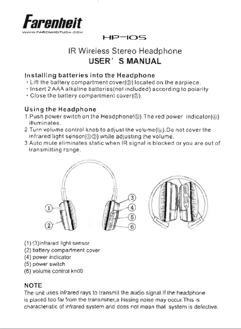 Página 1 del manual Manual de usuario Power Acoustik HP-10S