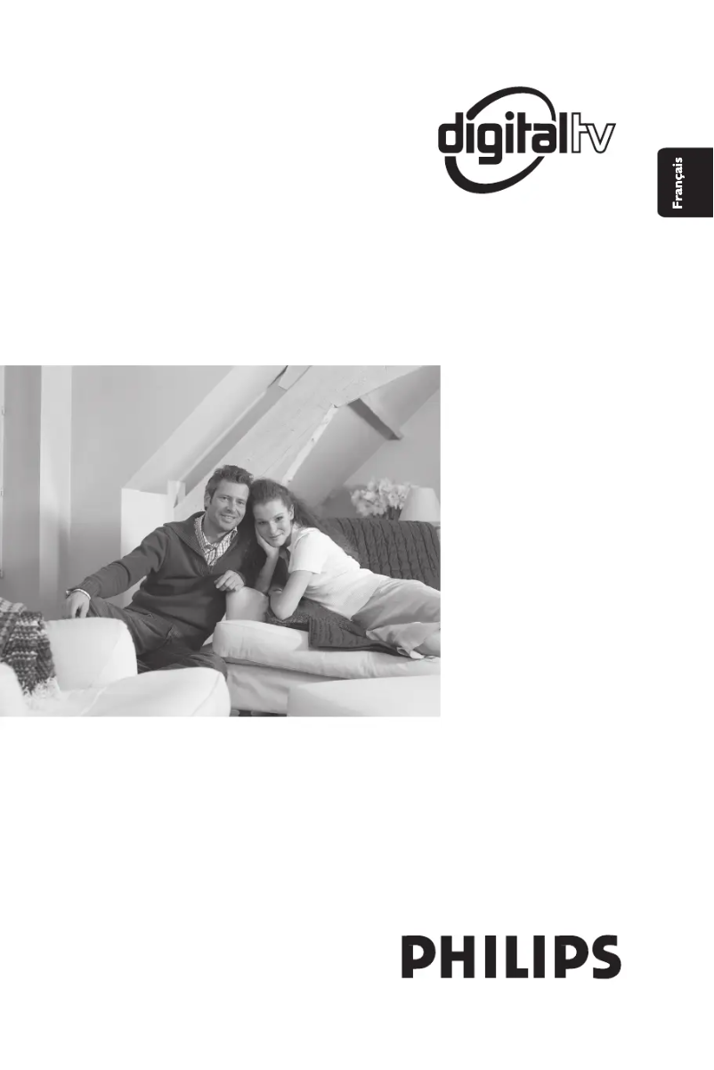 Page 1 de la notice Manuel utilisateur Philips 50PF7521D
