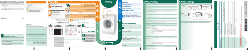 Page 1 de la notice Manuel utilisateur Bosch WAS32465SN