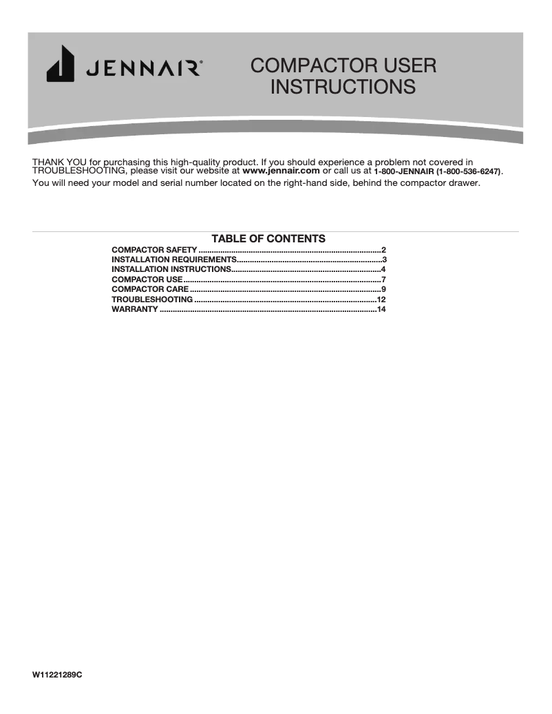 Image de la première page du manuel de l'appareil TC607X