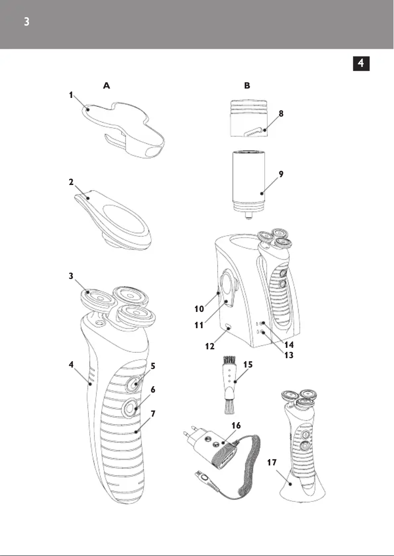 Page n°1 - Manuel utilisateur Philips NIVEA HS8060