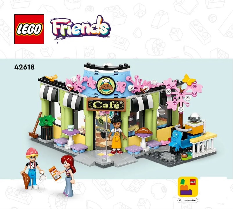 Page 1 de la notice Manuel utilisateur Lego Friends 42618
