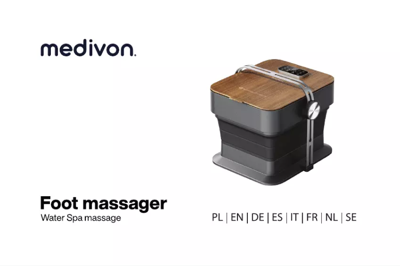 Page 1 de la notice Manuel utilisateur Medivon Aqua Pro