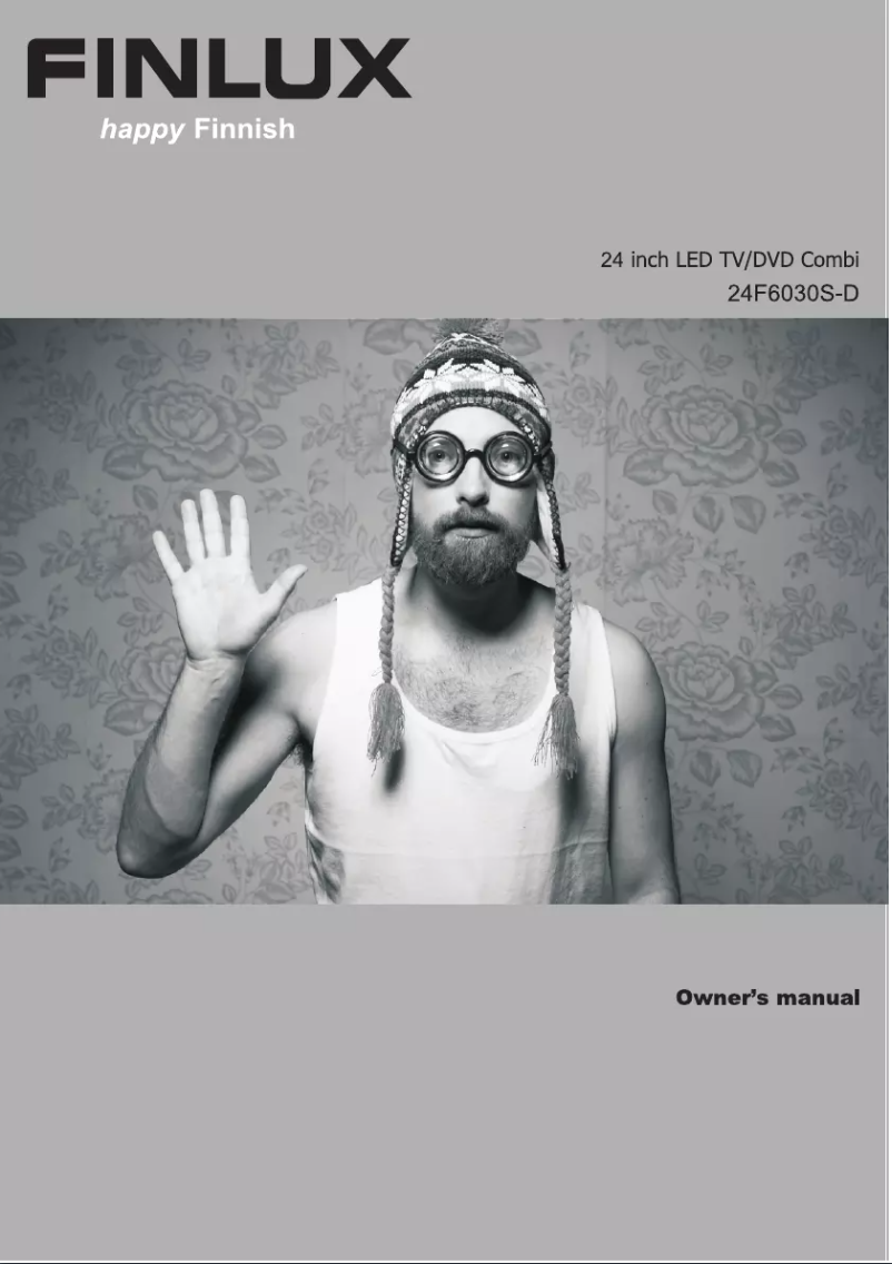 Image de la première page du manuel de l'appareil 24F6030S-D