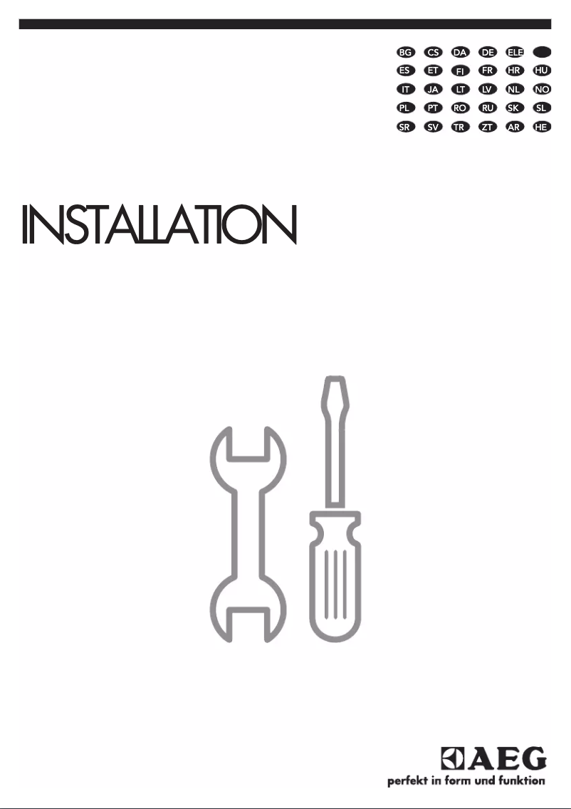 Page n°1 - Manuel utilisateur AEG BS8314001M