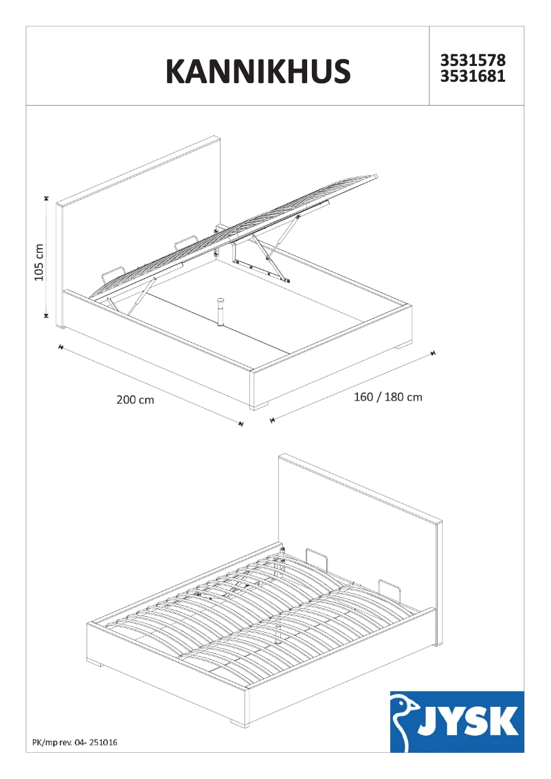 Image de la première page du manuel de l'appareil Kannikhus (160x200)