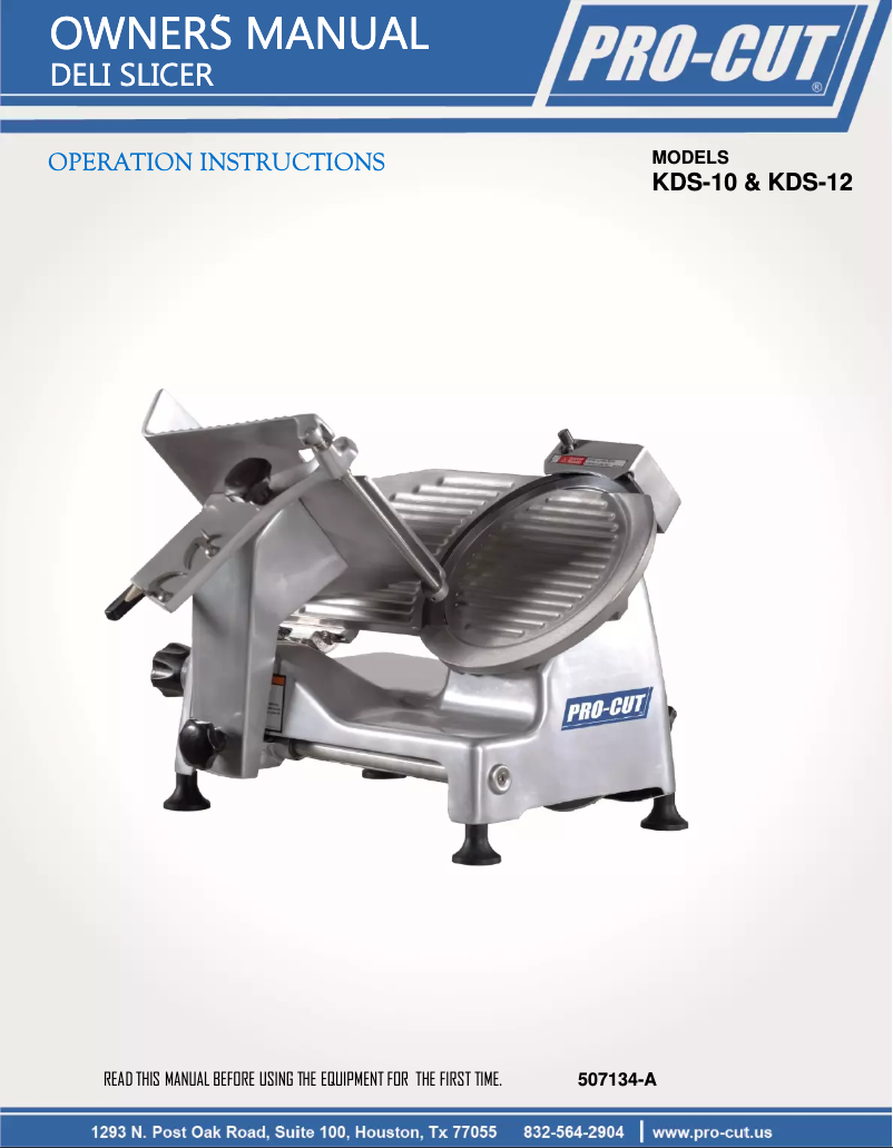 Image de la première page du manuel de l'appareil KDS-10
