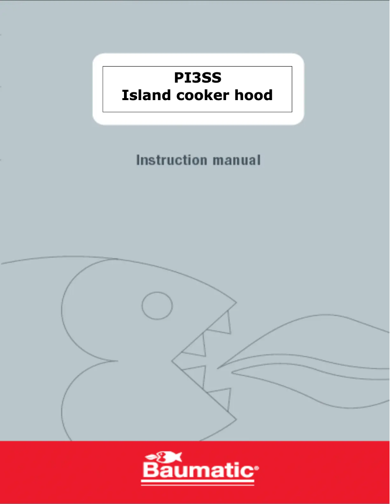 Image de la première page du manuel de l'appareil PI3SS
