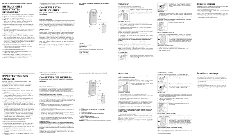 Page 1 de la notice Manuel utilisateur Black & Decker EC475