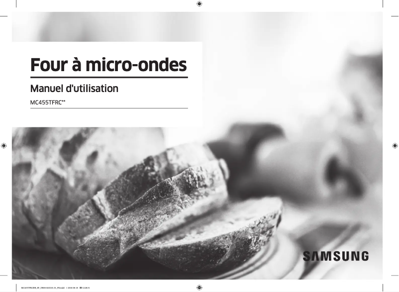 Page n°1 - Manuel utilisateur Samsung MC455TFRCBB