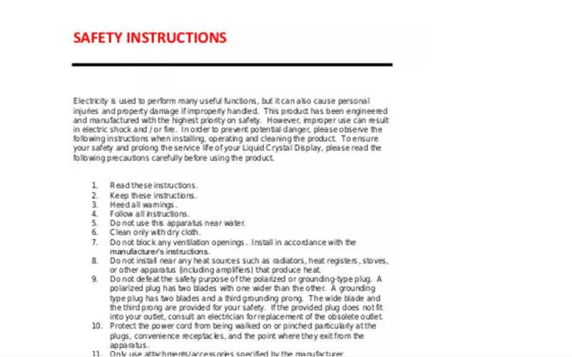 Image de la première page du manuel de l'appareil C275W-1920R