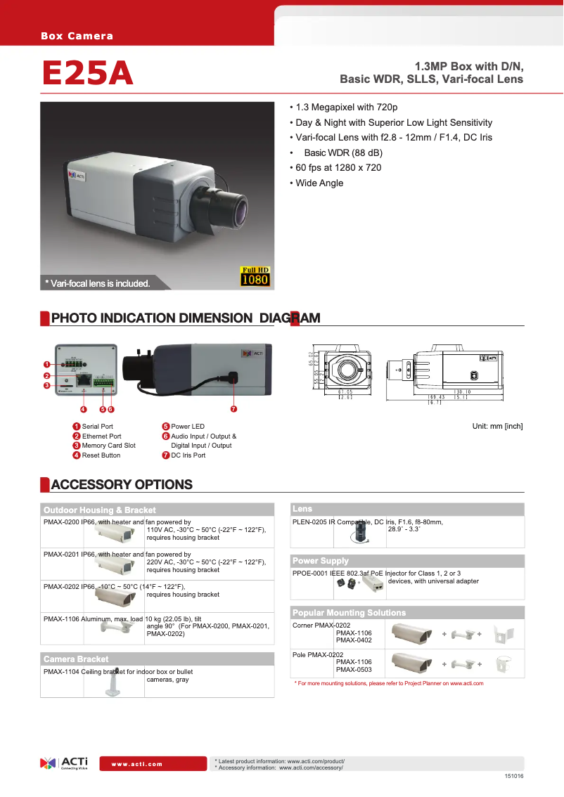Image de la première page du manuel de l'appareil E25A