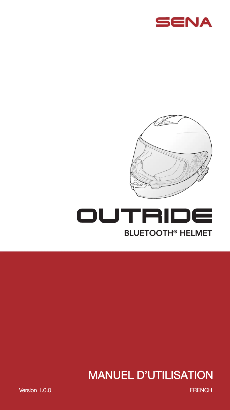 Page 1 de la notice Manuel utilisateur Sena Outride