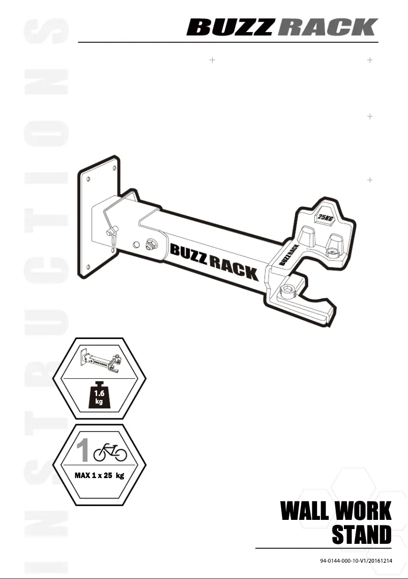 Image de la première page du manuel de l'appareil Wally Work Stand