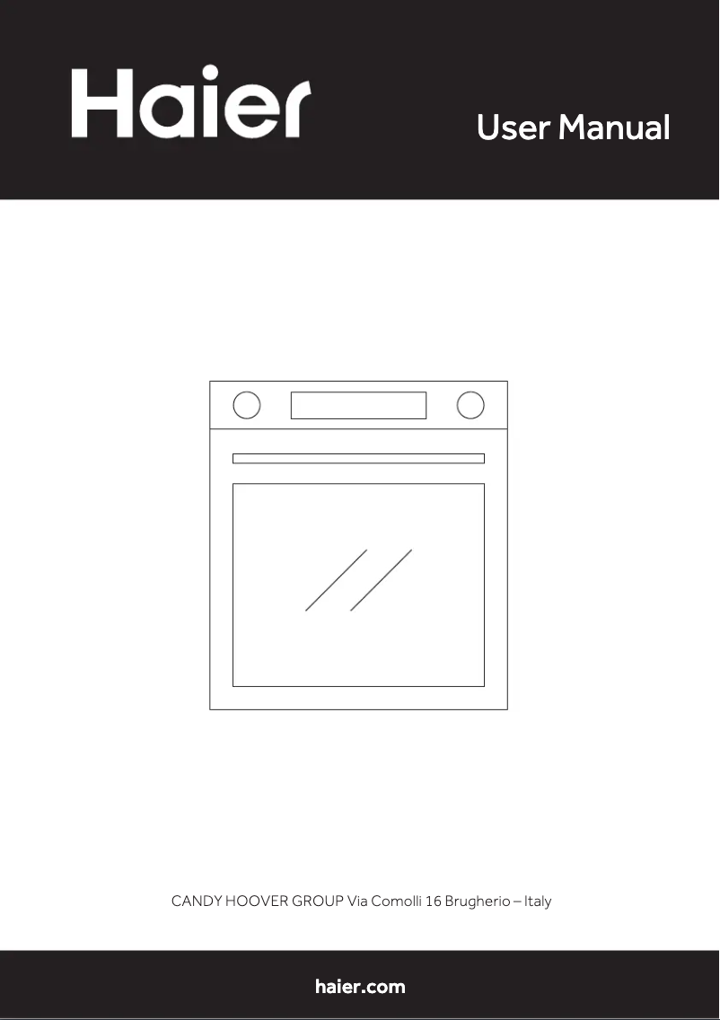 Page 1 de la notice Manuel utilisateur Haier HWO60SM5T5BHD