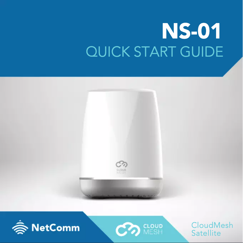 Page n°1 - Manuel utilisateur Netcomm NS-01