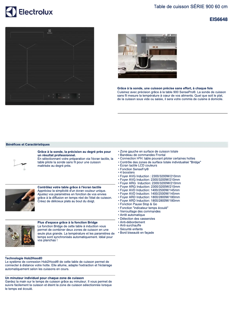 Imagen de la primera página del manual del dispositivo EIS6648