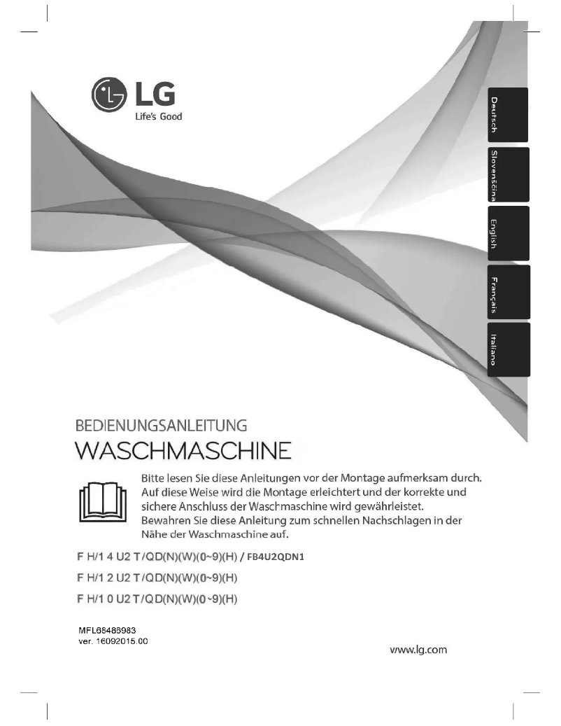 Page n°1 - Manuel utilisateur LG FB4U2QDN1