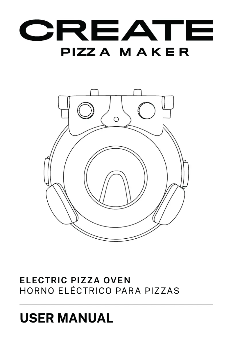 Image de la première page du manuel de l'appareil Pizza Maker