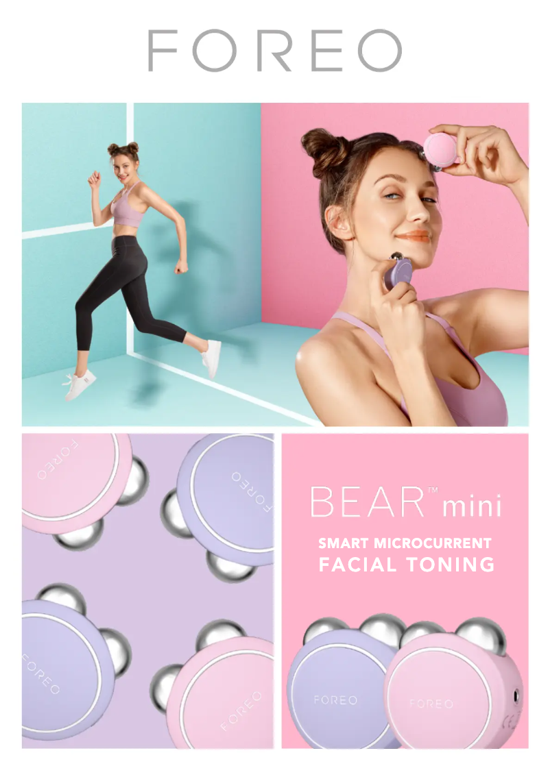 Page 1 de la notice Manuel utilisateur Foreo BEAR Mini