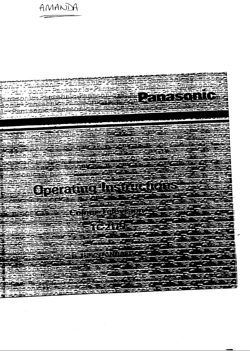 Imagen de la primera página del manual del dispositivo TC-2175