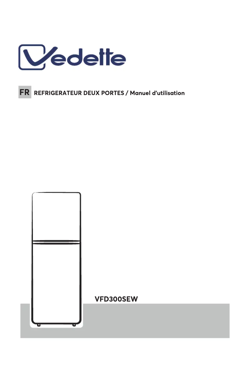 Page 1 de la notice Manuel utilisateur Vedette VFD300SEW