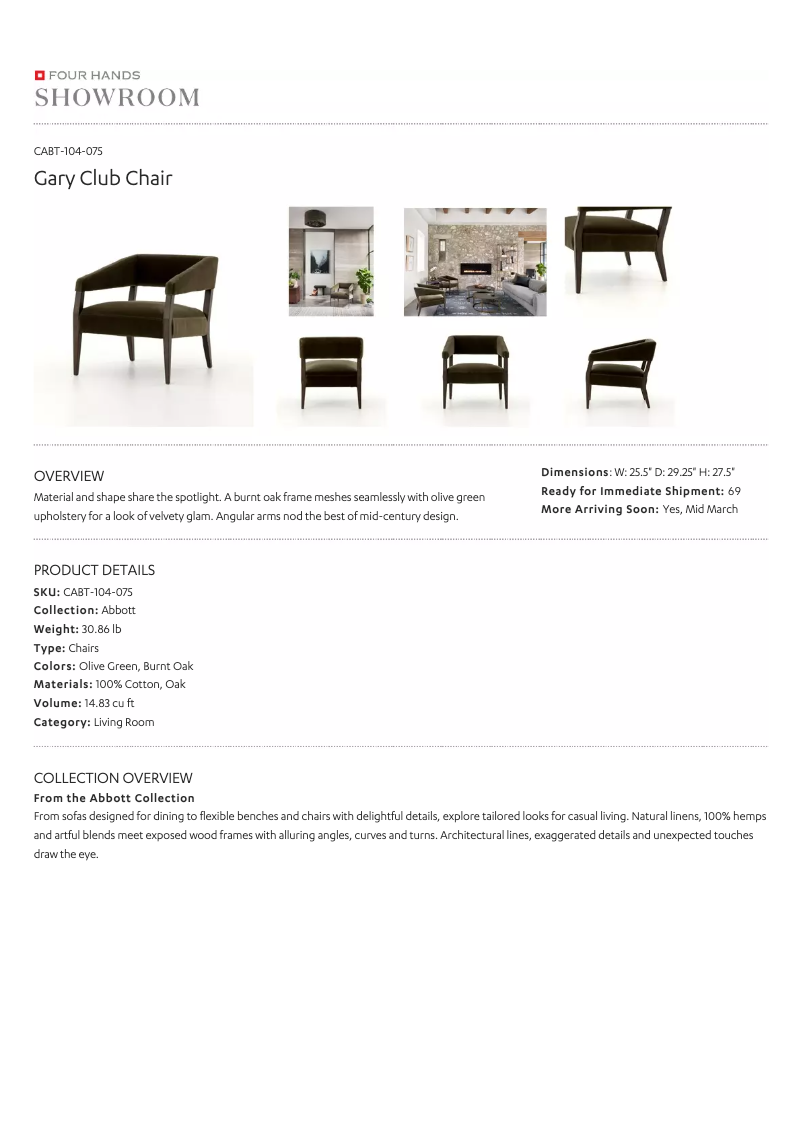 Image de la première page du manuel de l'appareil CABT-104-075