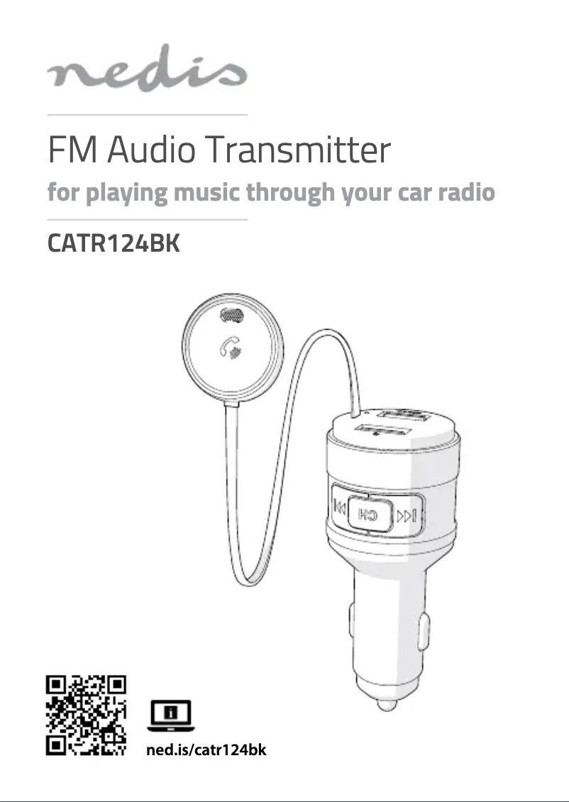 Image de la première page du manuel de l'appareil CATR124BK