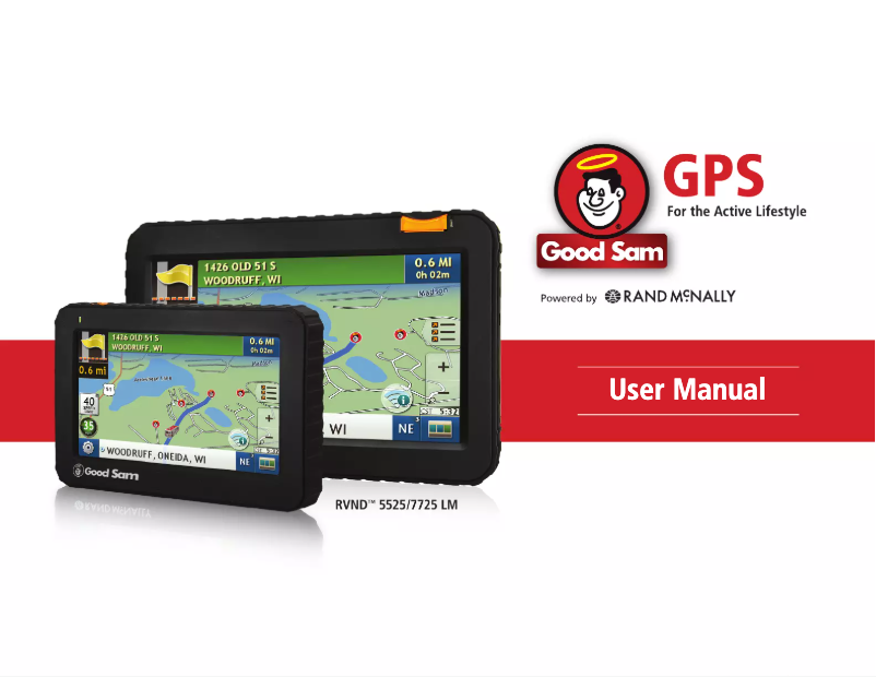 Page n°1 - Manuel utilisateur Rand McNally RVND 5525 LM