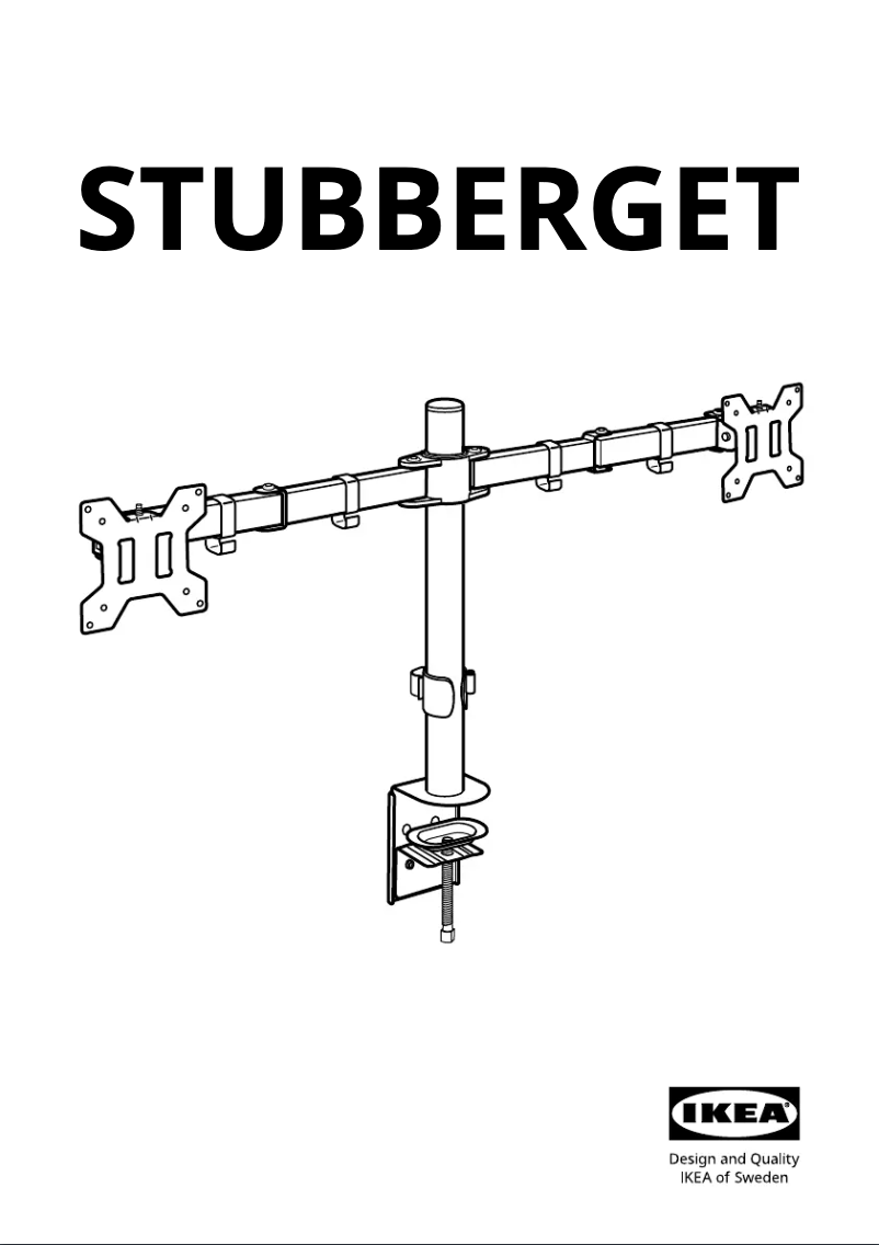 Image de la première page du manuel de l'appareil STUBBERGET 305.917.65