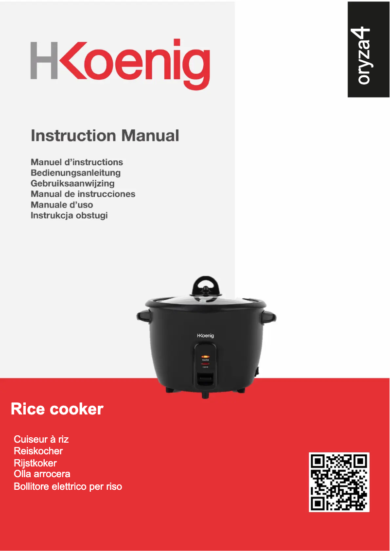 Imagen de la primera página del manual del dispositivo oryza4